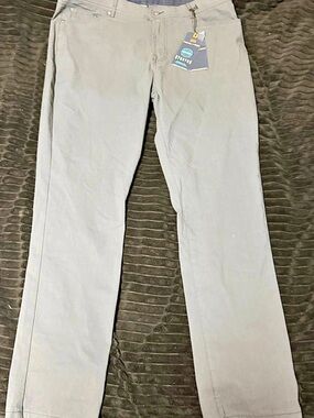 Nickel & Iron Slim Taper Stretch Pants in Gray Waist 38/32